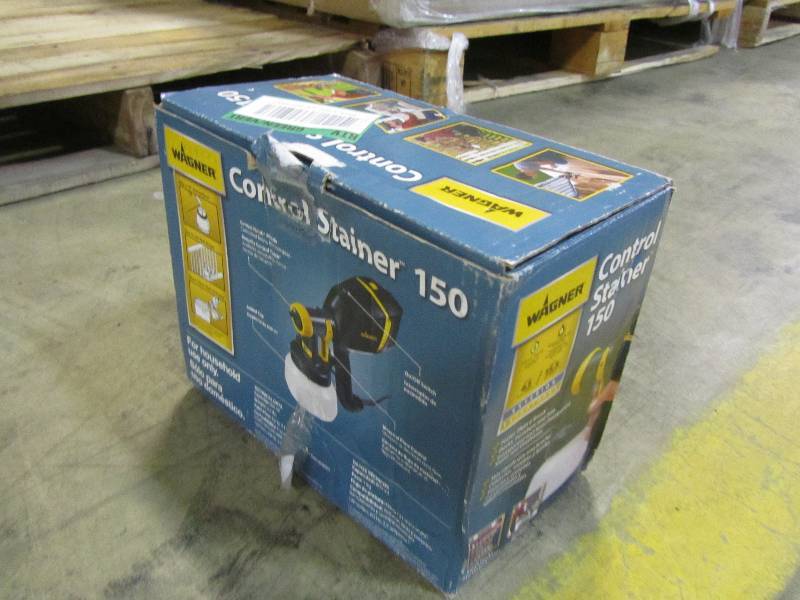 lot 48 image: Wagner Control Stainer 150 HVLP Handheld Sprayer
