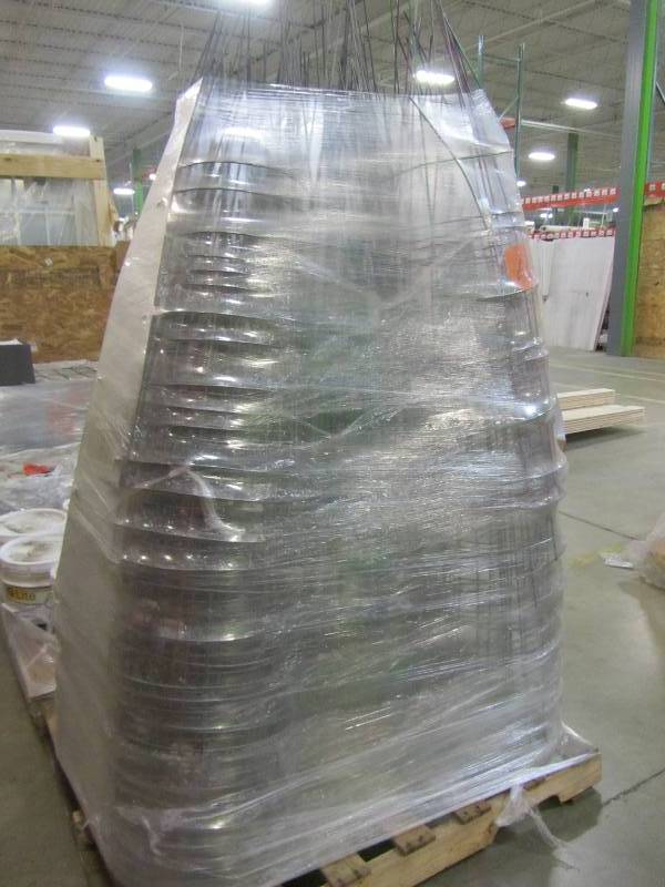 lot 66 image: Gilbert and Bennett 54 in. Galvanized Tomato Cage (lot of approximately 75)