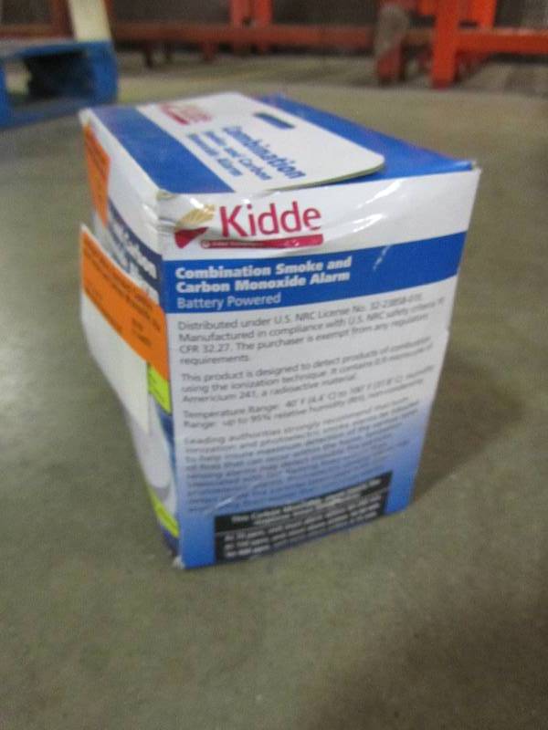 lot 89 image: Kidde Intelligent Battery Operated Combination Smoke and Carbon Monoxide Alarm (2-Pack)