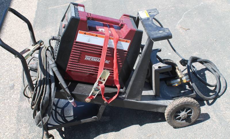 lot 5 image: Thermal Ark 185 AC  DC Arc Master TIG Welder