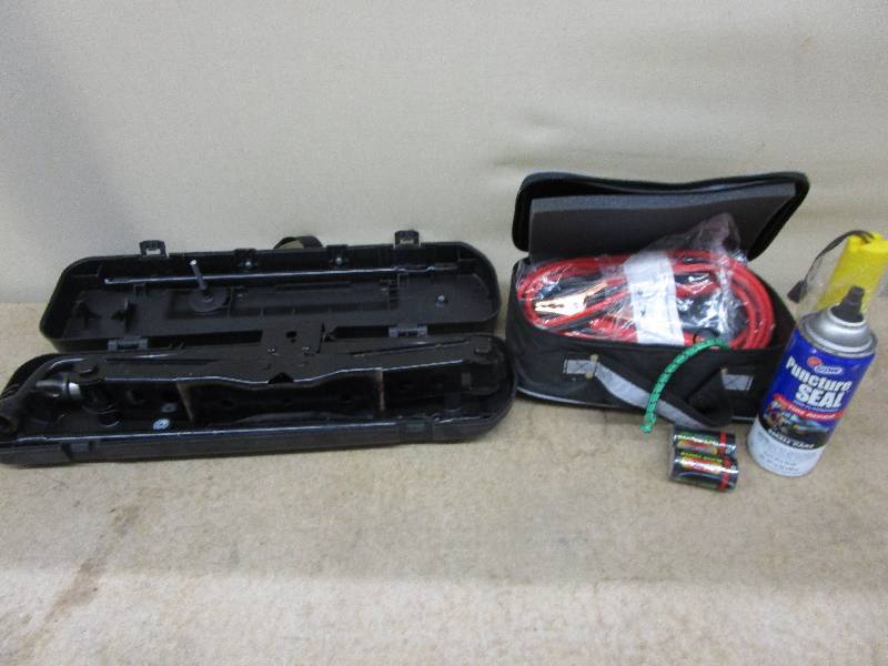 Car Supplies, Jack, Jumper Cables and Misc