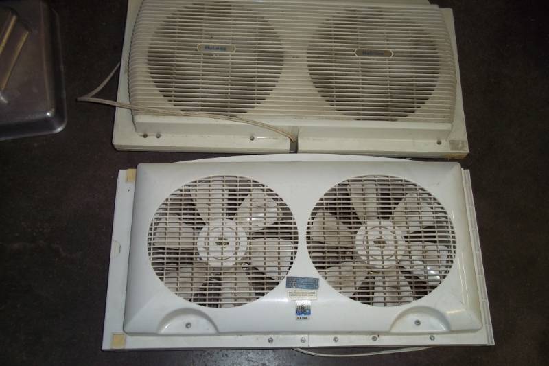 lot 11 image: 2 Window Fans
