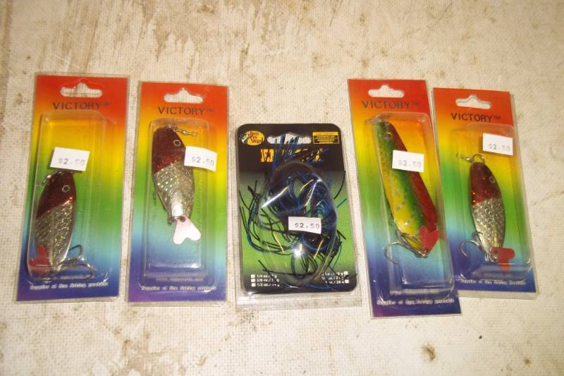 lot 92 image: 5 Assorted lures