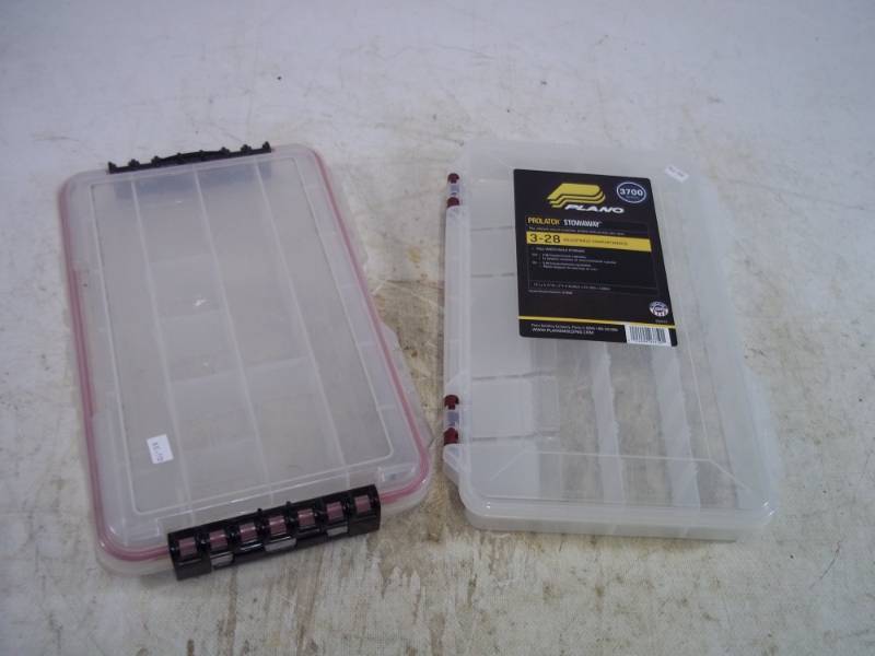 lot 127 image: Pair of Tackle Boxes