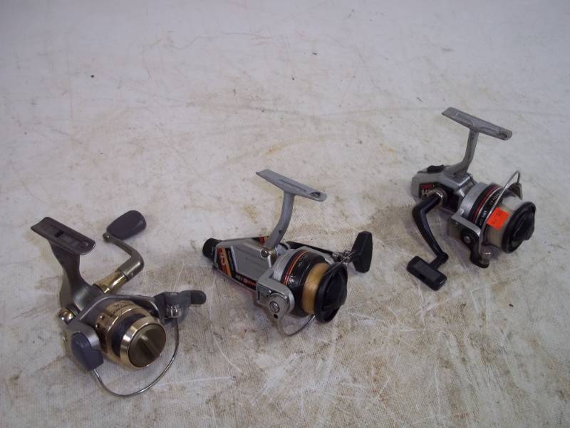 lot 132 image: 3 Fishing Reels