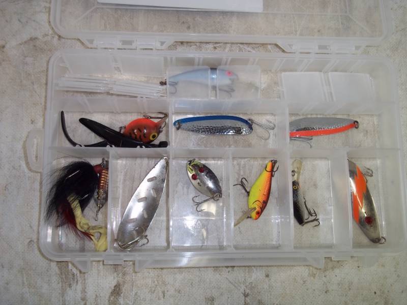 lot 149 image: Tackle Box with Fishing Lures