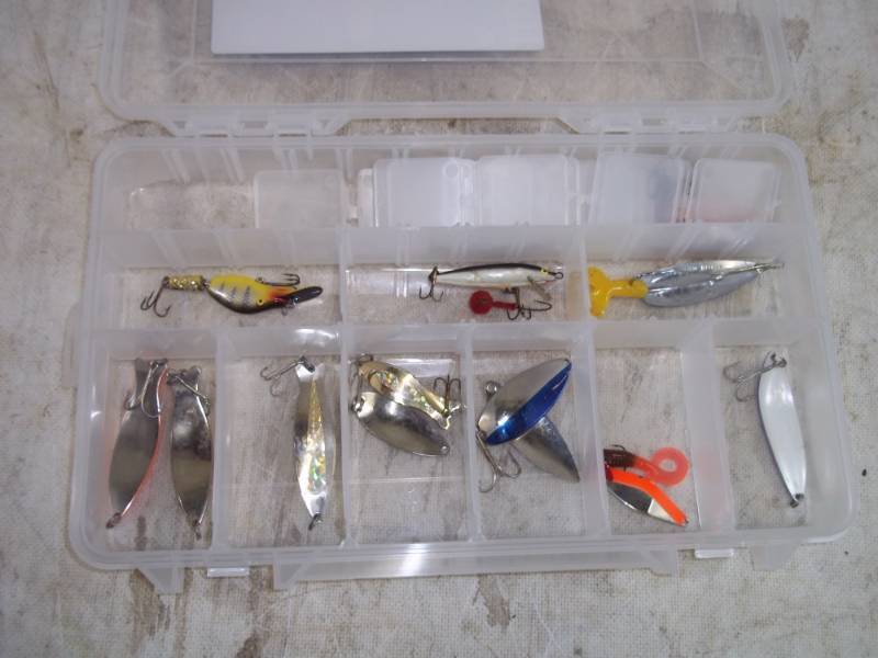 lot 156 image: Tackle Box with Fishing Lures