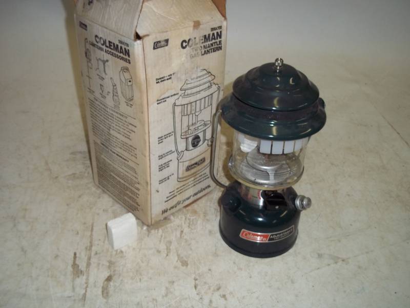 lot 206 image: Coleman Gas Lantern