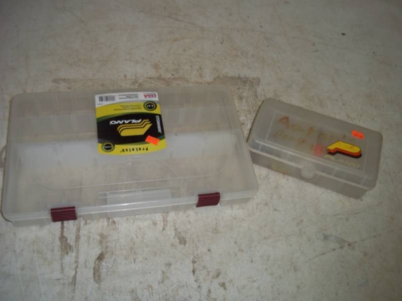 lot 294 image: Pair of Tackle boxes