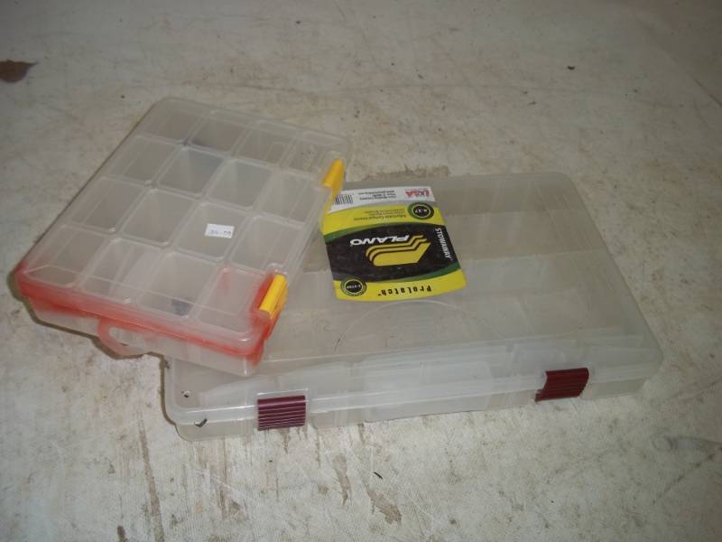 lot 297 image: Pair of Tackle boxes