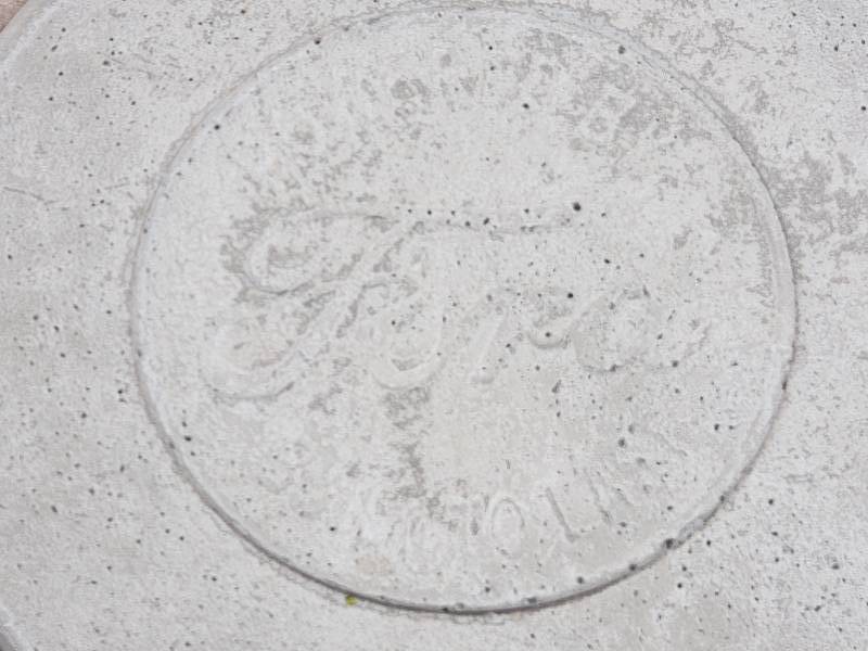 lot 67 image: Ford Logo Concrete Paver  Yard Art  Wall Hanging