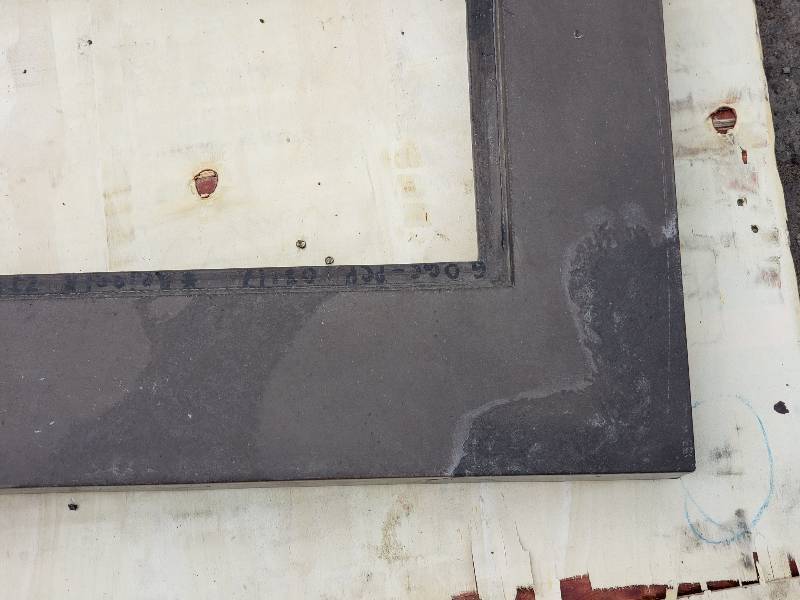 lot 117 image: Rectangle Concrete Table  Bench Top
