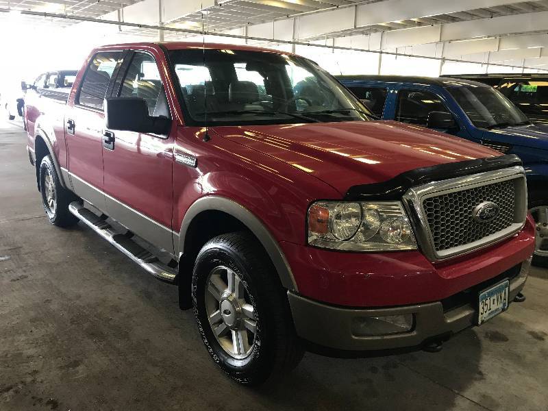 lot 6 image: 2004 Ford F-150 Lariat Crew Cab 4x4