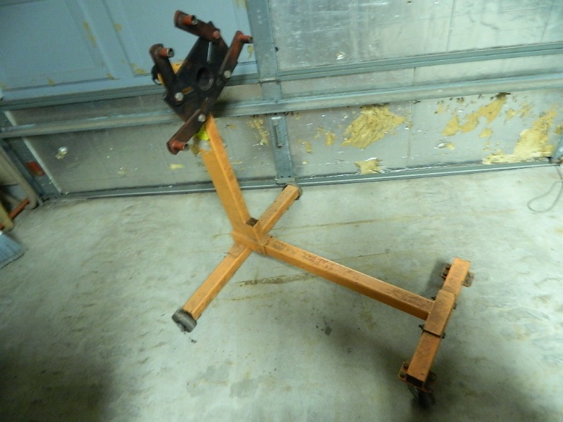 Engine Stand on Wheels