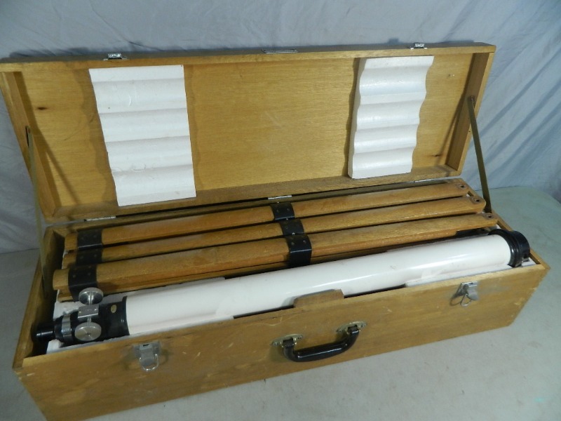 Vintage Tasco Telescope in Wood Case