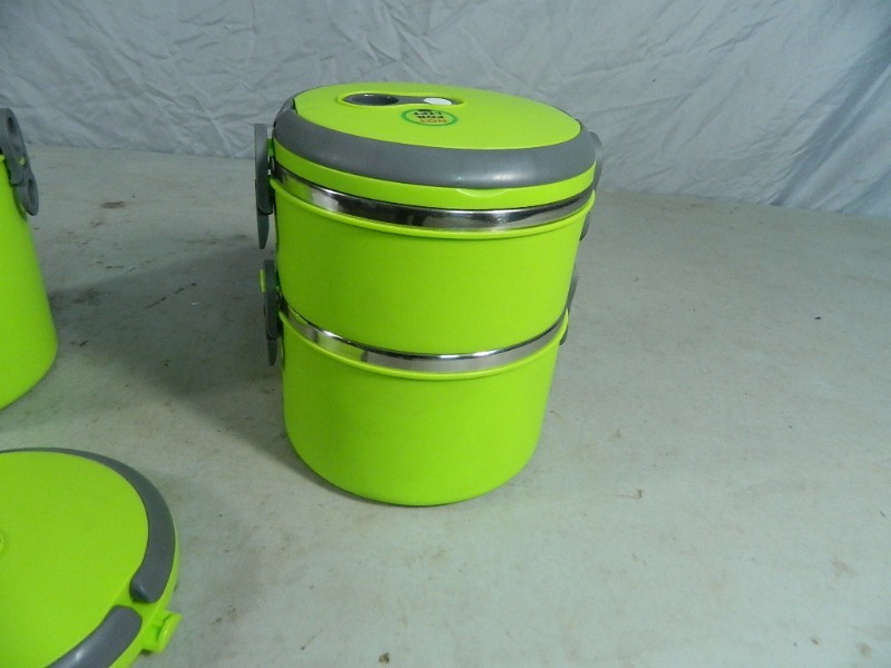 2 New Bento Style Lunchboxes