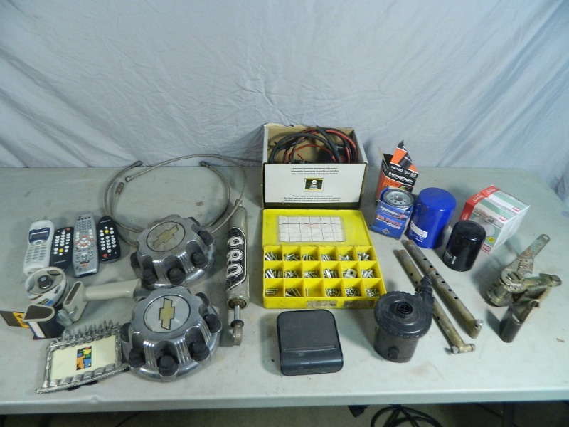 Chevy Center Caps, Oil Filters, Hardware, and More