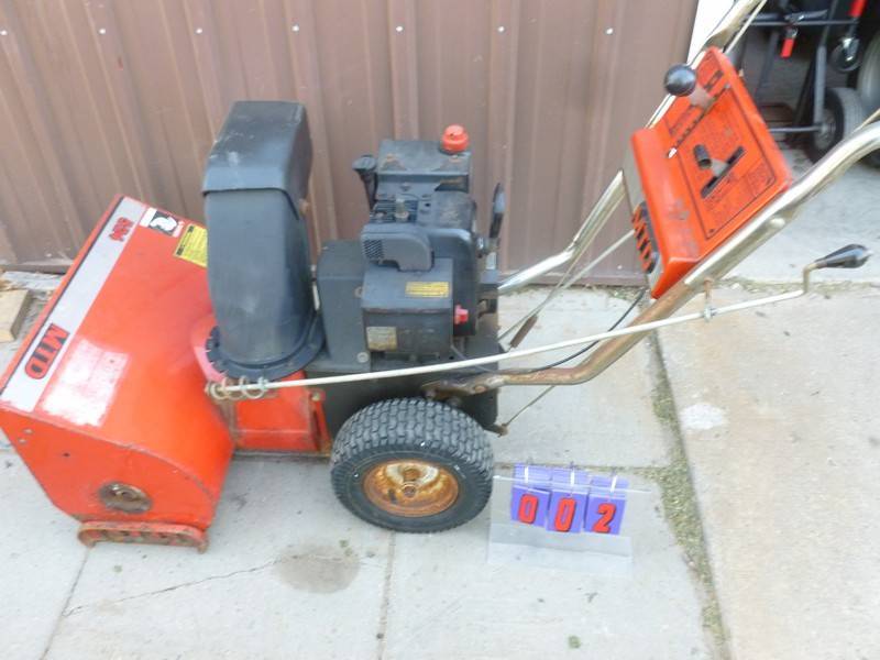 SnS Auctions # 320 Riders, Tillers & Summer equipment
