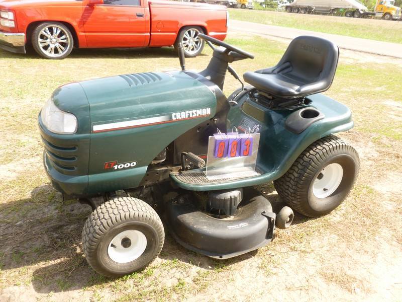 SnS Auctions # 320 Riders, Tillers & Summer equipment