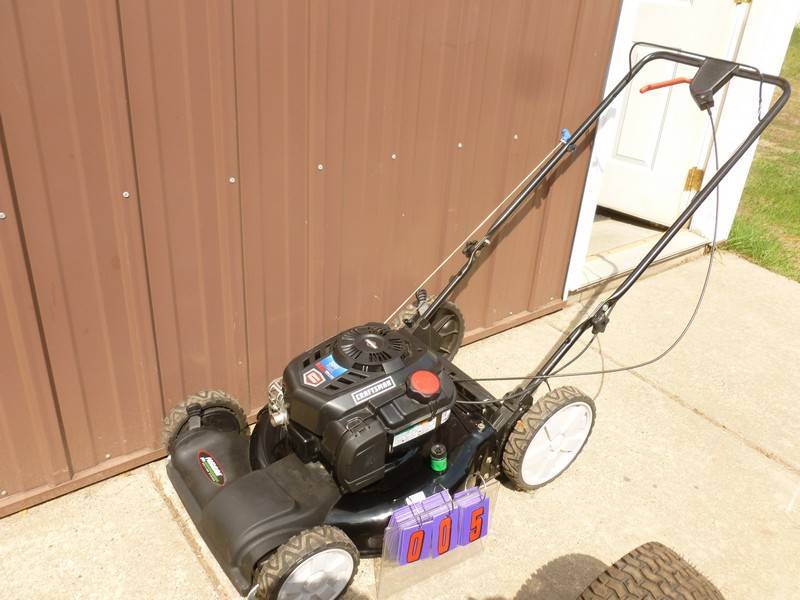SnS Auctions # 320 Riders, Tillers & Summer equipment