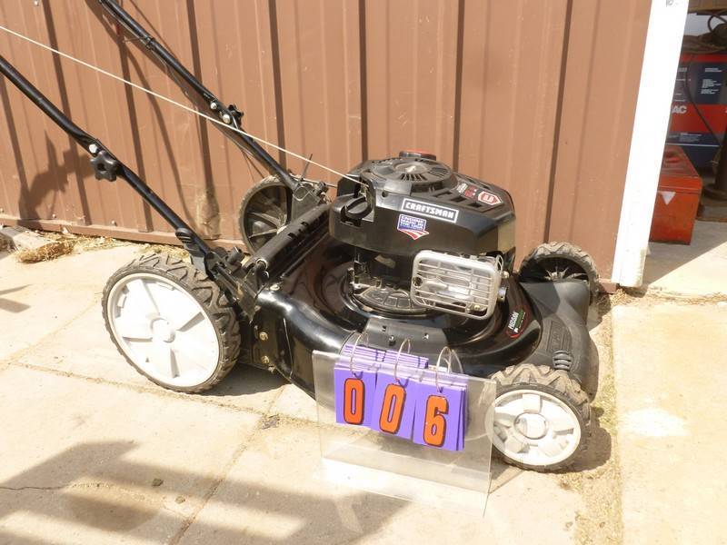 SnS Auctions # 320 Riders, Tillers & Summer equipment