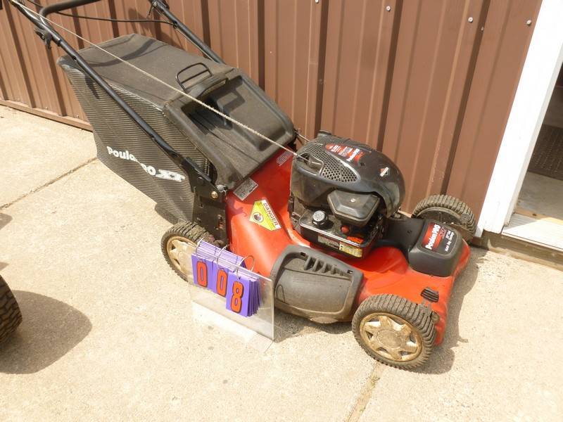 SnS Auctions # 320 Riders, Tillers & Summer equipment
