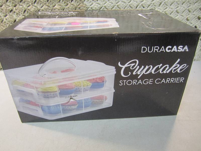 lot 29 image: DuraCasa Cupcake Storage Carrier BS...