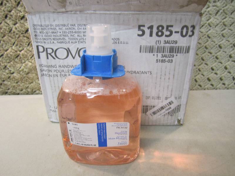 lot 38 image: Case of 3 GoJo Provon Foaming Handw...