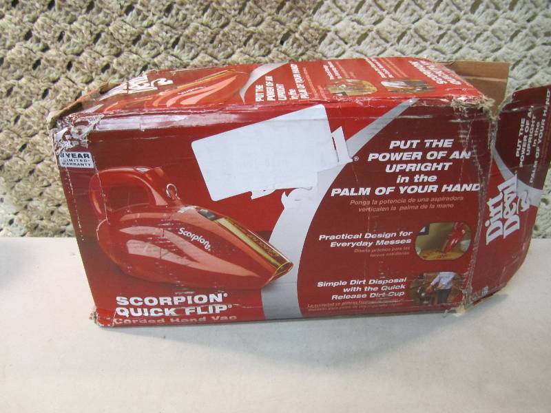 lot 68 image: Dirt Devil Scorpion Quick Flip Cord...