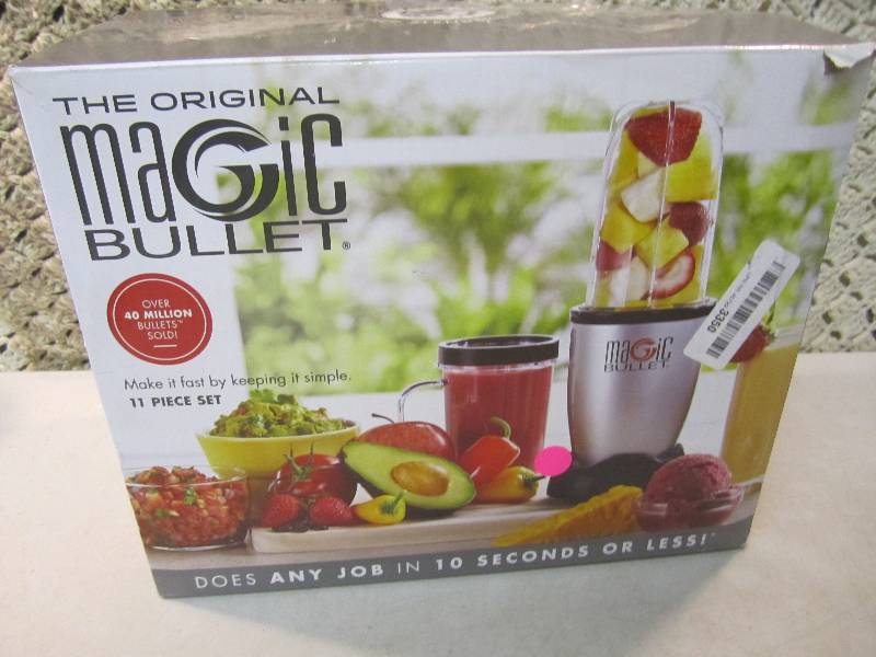 lot 72 image: The Original Magic Bullet Open Box ...