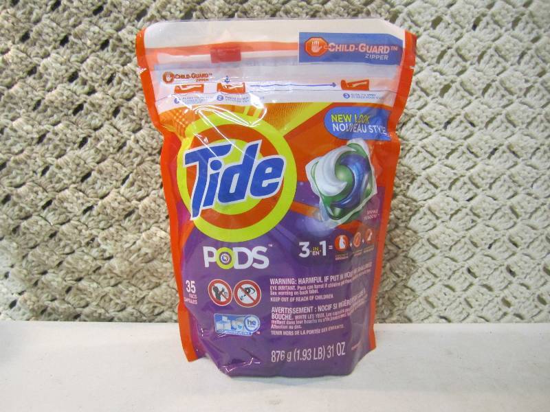 lot 90 image: Tide Pods Laundry Detergent Capsule...