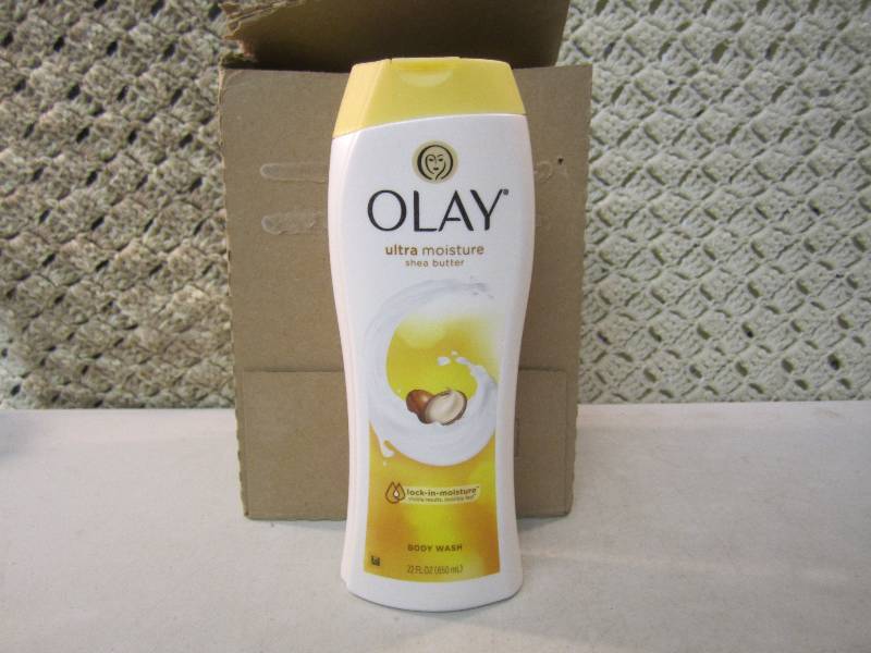 lot 94 image: 4 Bottles Olay Ultra Moisture Body ...