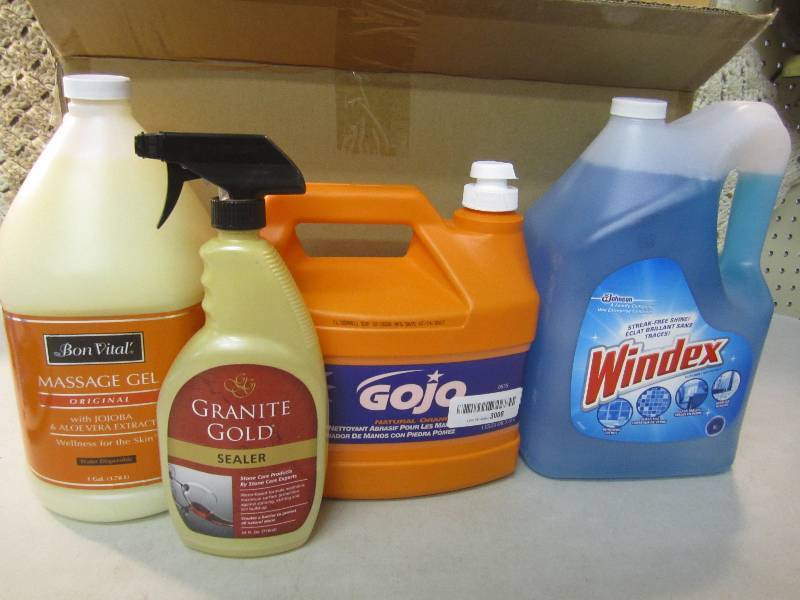 lot 96 image: Mixed Lot of Cleaners Etc See Photo...