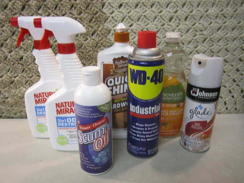 lot 97 image: Mixed Lot of Cleaners Etc. See Phot...