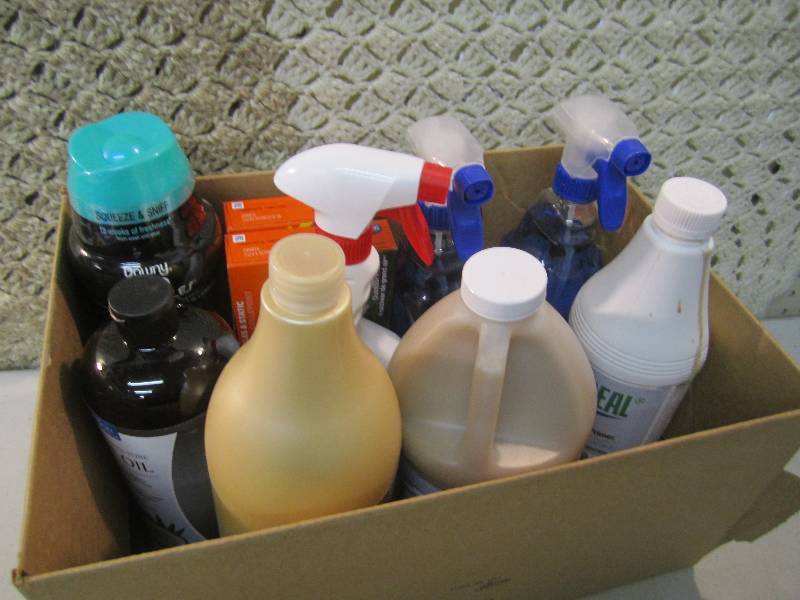lot 98 image: Mixed Lot of Cleaners Etc. See Phot...