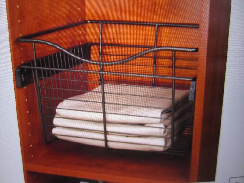 lot 123 image: Rev-A-Shelf Pull-Out 17 W x 7 H D...