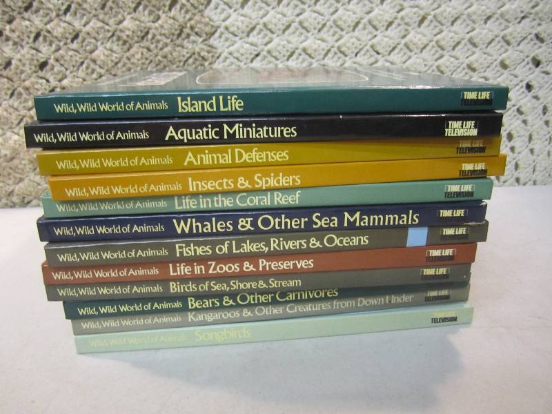 lot 129 image: Lot of 12 Time Life Television Wild...