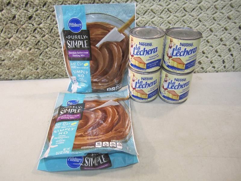lot 145 image: Mixed Lot of Frosting Mix and Conde...