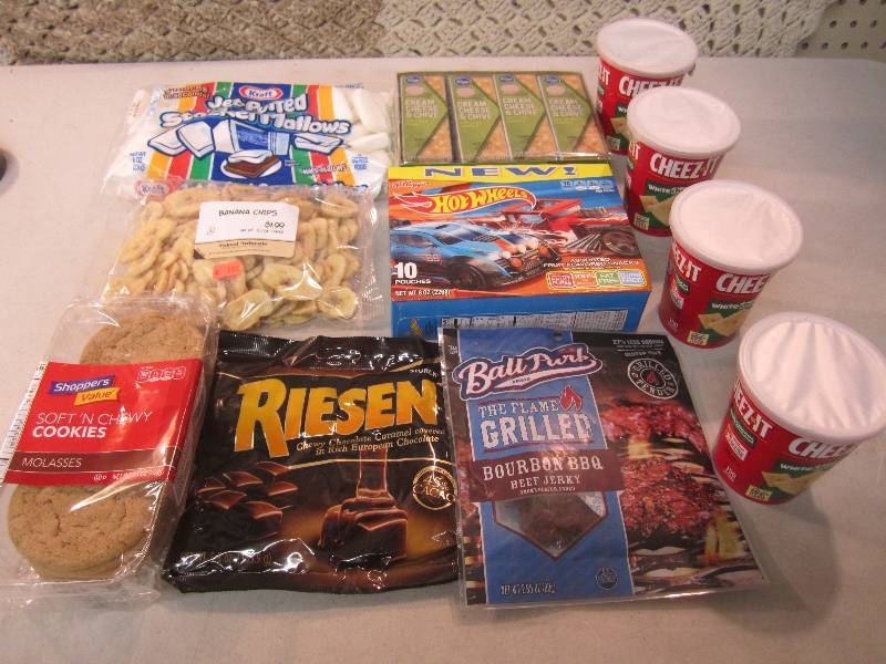 lot 150 image: Mixed Lot of Misc Snacks Best by da...