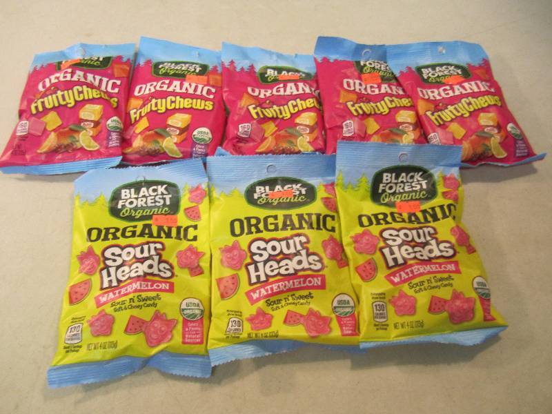 lot 157 image: Mix Lot of 8 Bags Black Forest Orga...