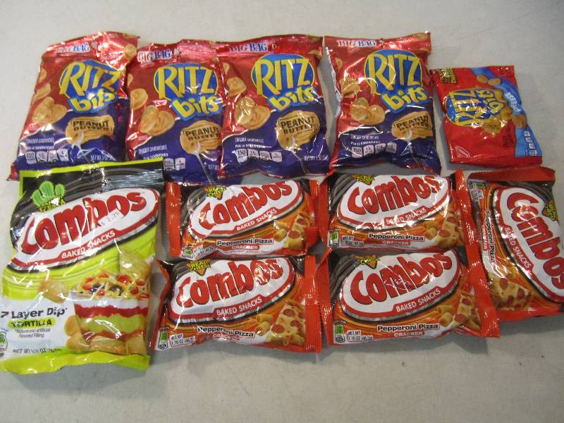 lot 166 image: Mixed Lot of Ritz Bits and Combos S...