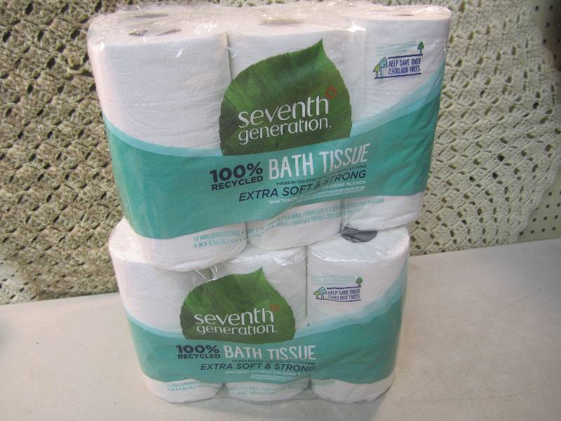 lot 176 image: 24 Rolls 2-Ply Bath Tissue 2 packs ...