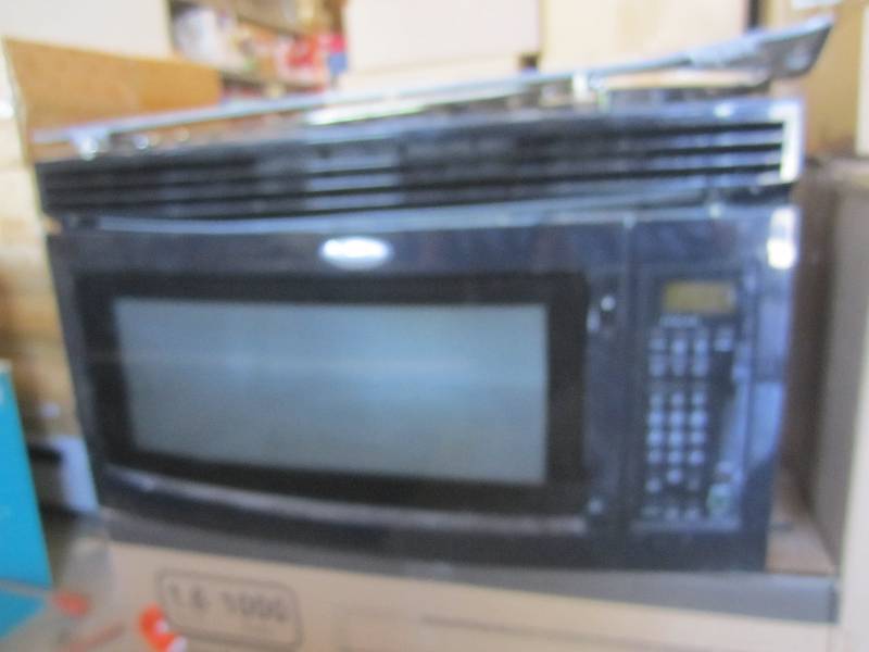 lot 199 image: Whirlpool Over The Range Microwave ...