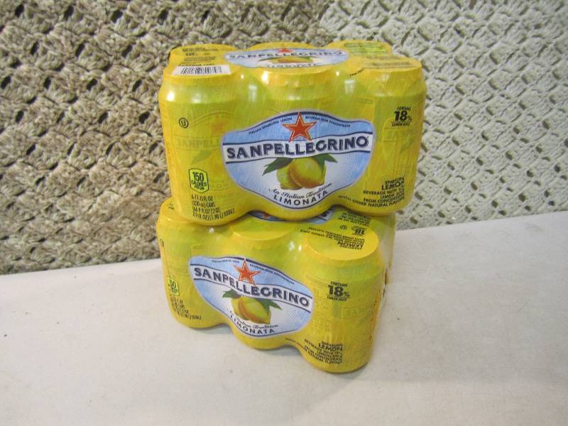 lot 254 image: 2 - 6 packs Sanpellegrino Limonata ...