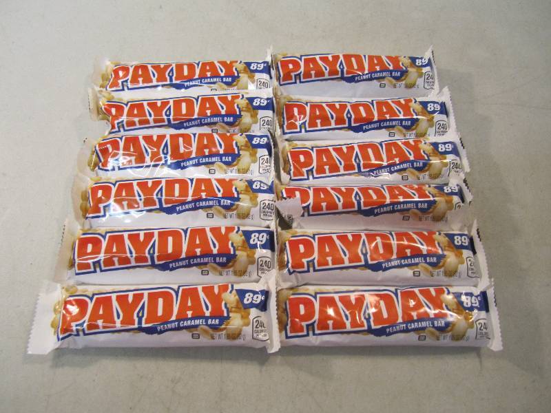 lot 269 image: 12 PayDay Peanut Caramel Bars Best ...