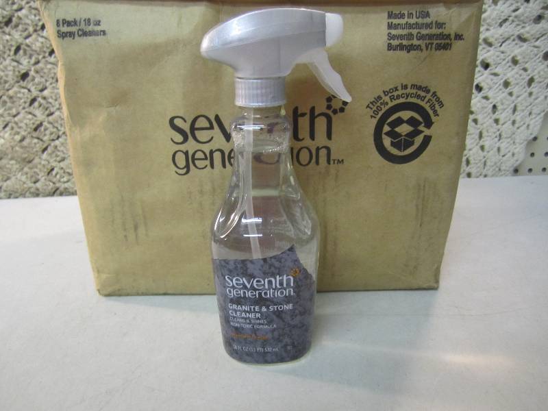 lot 309 image: 7 Spray Bottles of Granite and Ston...