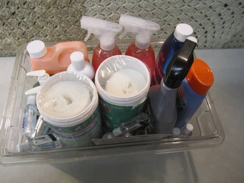 lot 312 image: Mix Lot of Cleaners Etc See Photos ...