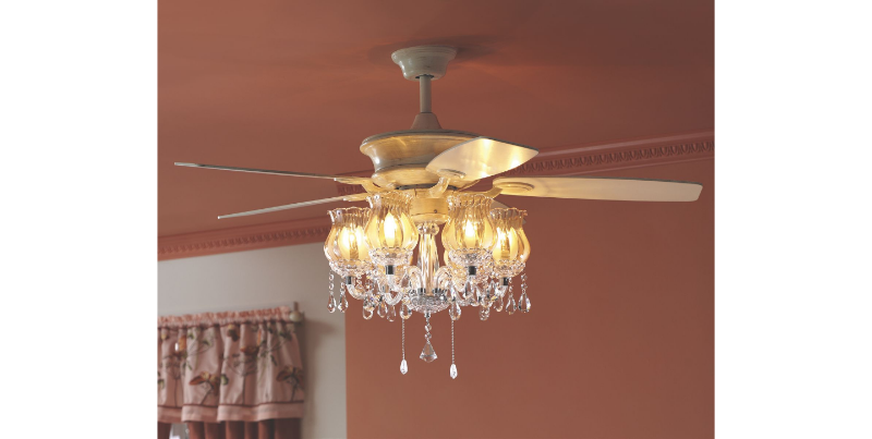 Romantic Ceiling Fan open box Retai...