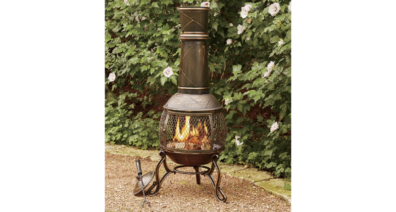 Bronzetone Chimenea open box Retail...
