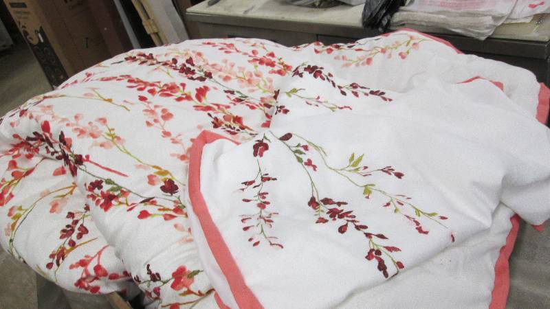 Queen Comforter and Sham Set, embro...